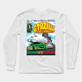 GTRZILLA R34 (2 of 2 VERSION) Long Sleeve T-Shirt